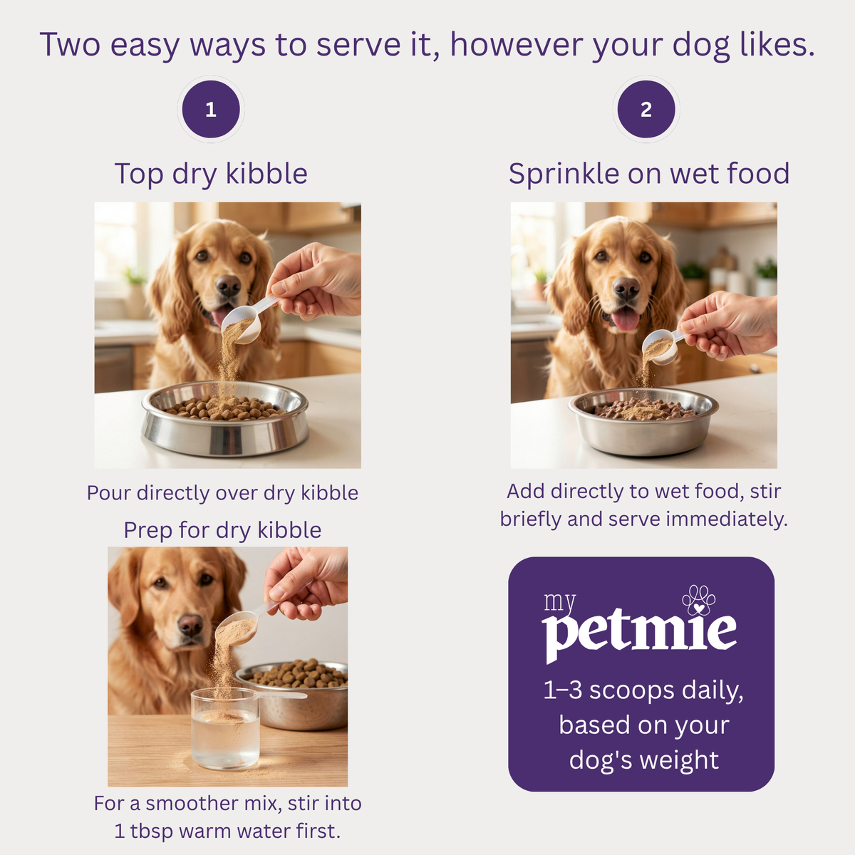 Calming Comfort Food Topper for Dogs