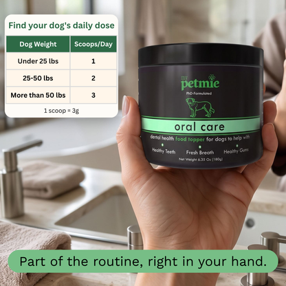 Oral Care Food Topper for Dogs
