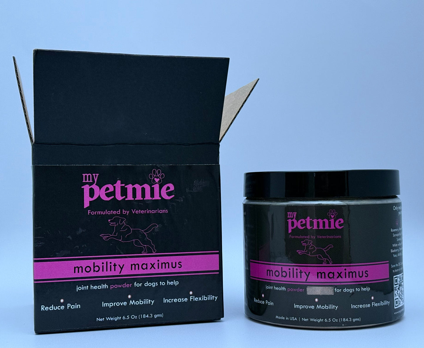 Mobility Maximus Powder for Dogs | 60 scoops in a jar