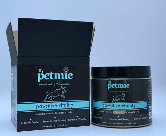 Pawsitive Vitality Powder for Dogs | 60 scoops in a jar